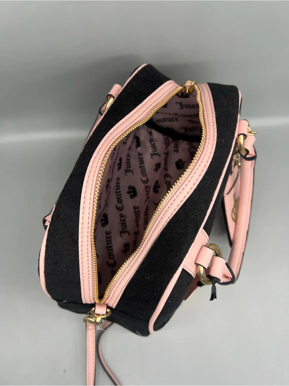 Juicy couture juicy lovers club bowler purse